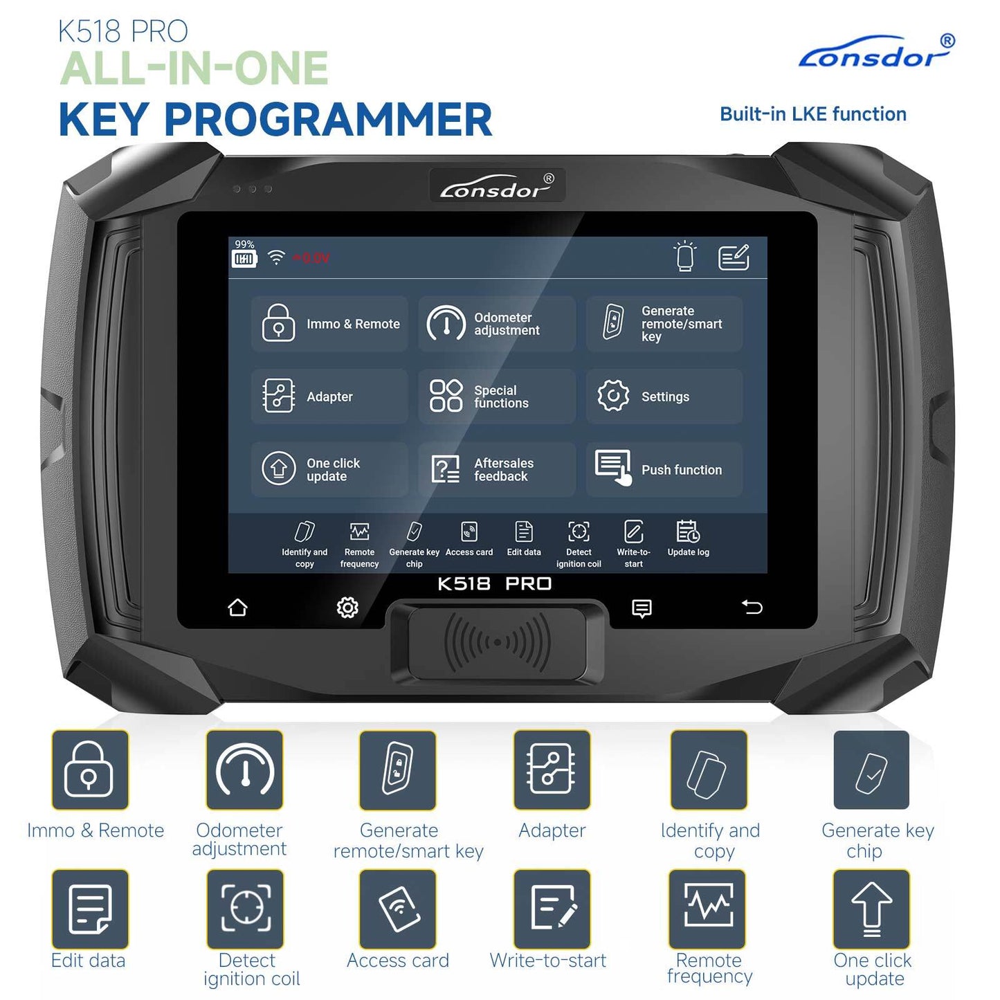 2024 Lonsdor K518 PRO Full Version All-In-One Key Progarmmer Upgrade of K518ISE