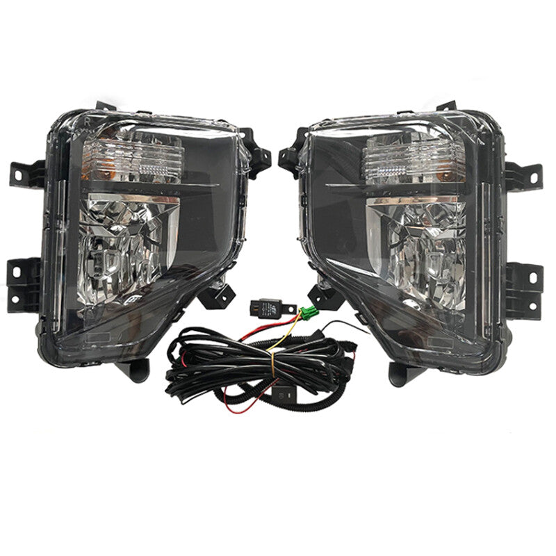 1 Set Front Bumper Fog Lamp Assembly for Mitsubishi Triton MR L200 MY19 2019-20