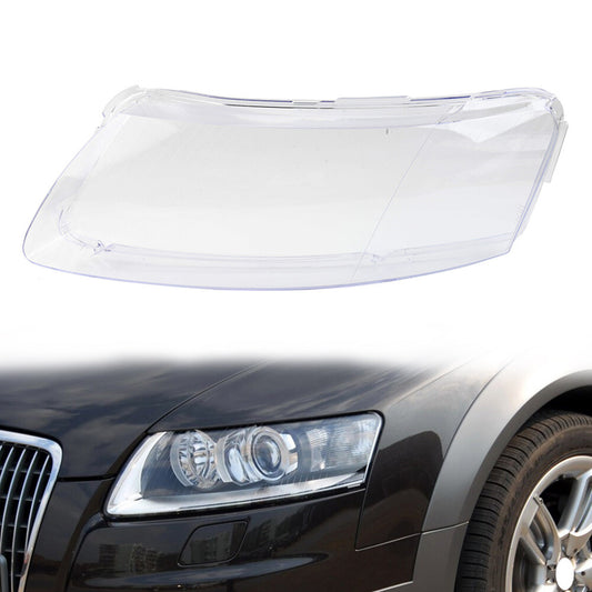 Headlight Headlamp Clear Lens Cover Shade Shell for Audi A6 C6 2006-2011 07