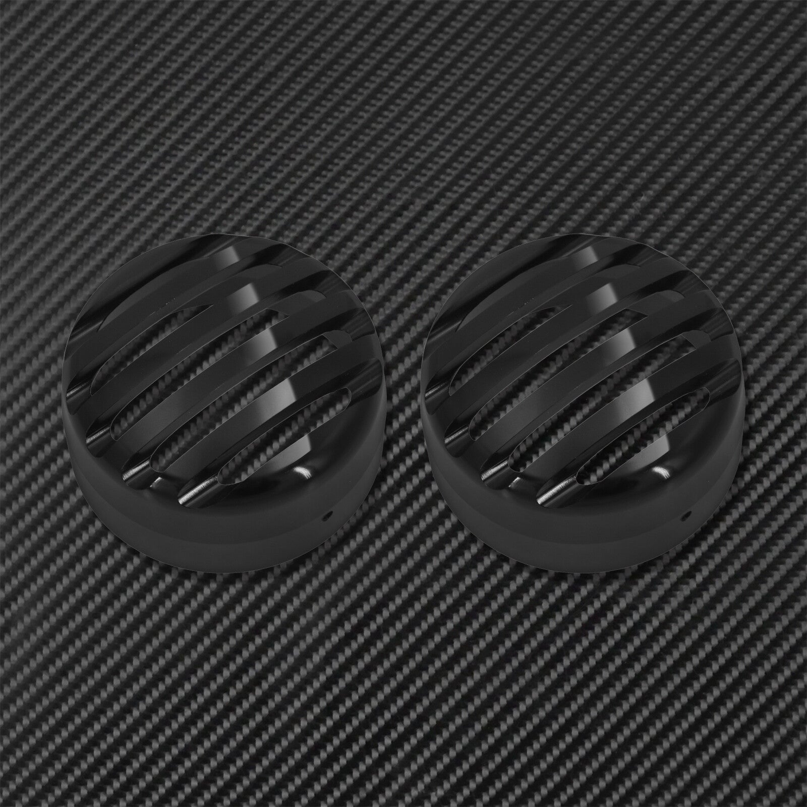 Motorcycle Black Front Turn Signal Grill Cover Fit for Harley Sportster 1992-20
