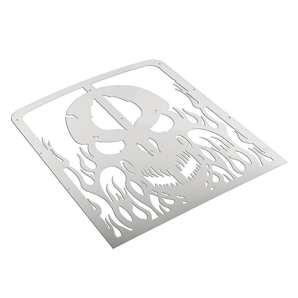 Skull Style Radiator Grille Grill Guard Cover Fits for Yamaha Banshee YFZ350 87-2012