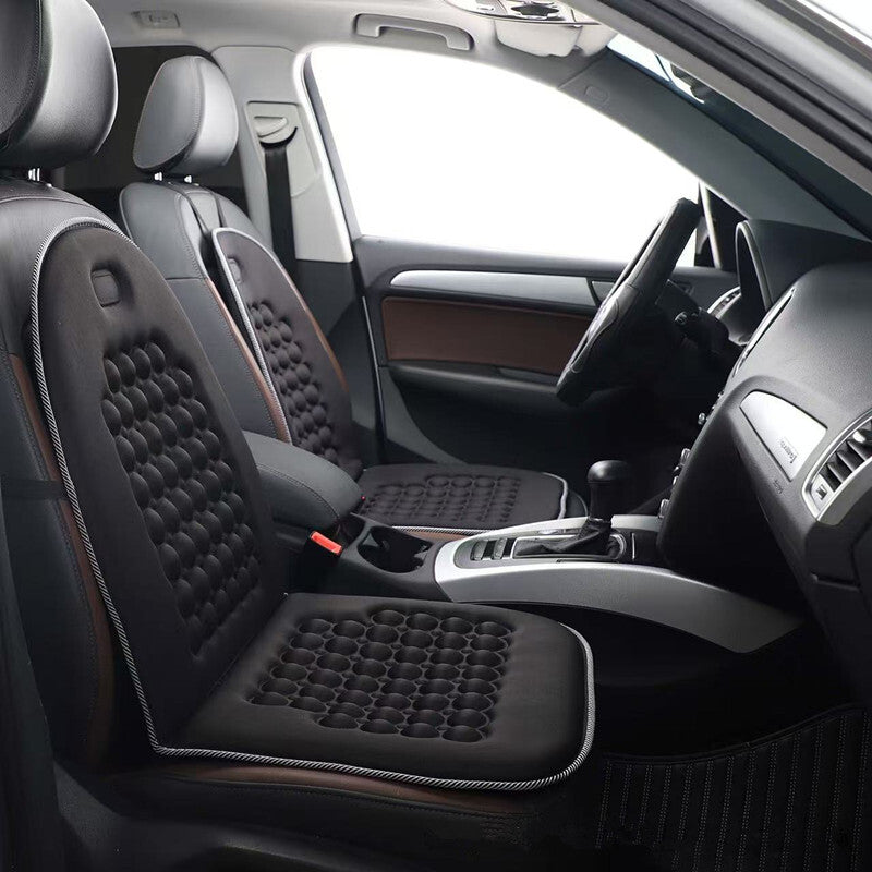 Black Car for Seat Cover Soft Cushion Backrest Pad Anti Scratch Chair Protector Mat