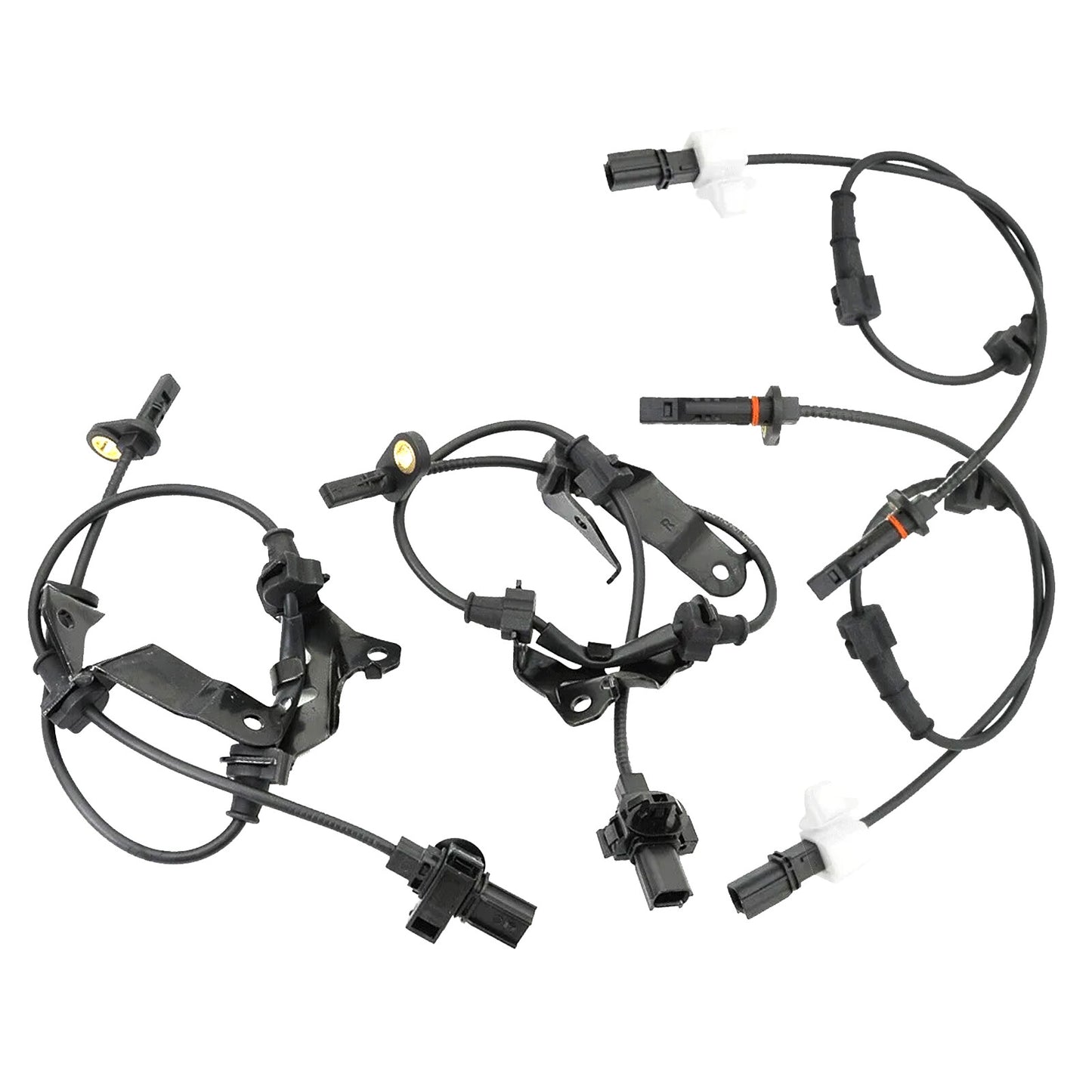 4PCS fit for Honda Accord 2008-12 Front Rear Left Right ABS Wheel Speed Sensor