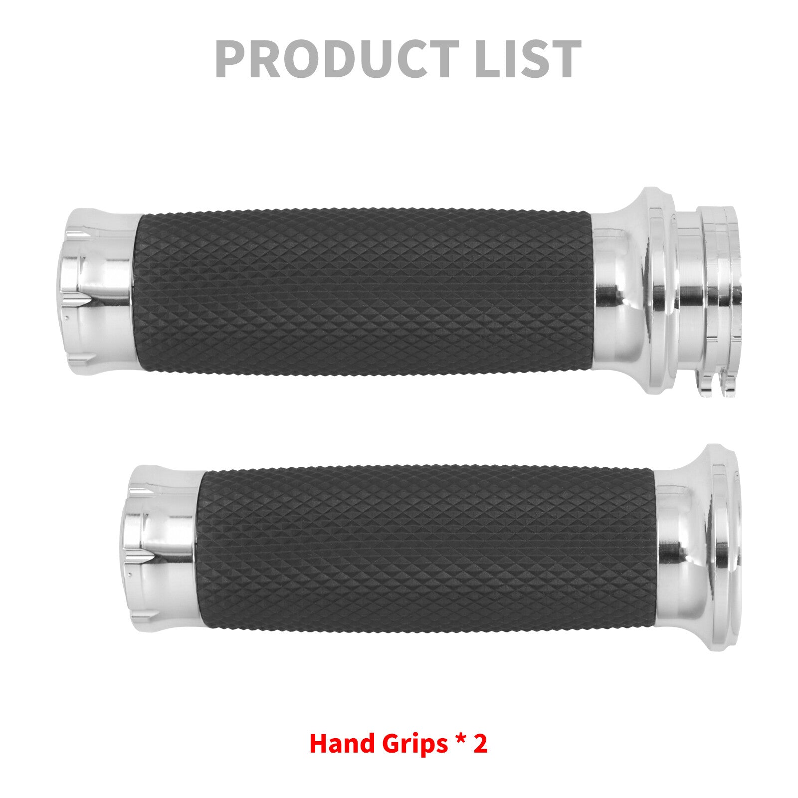 1 25mm Motorcycle Handlebar Hand Grips for Harley Road Glide Softail Sportster