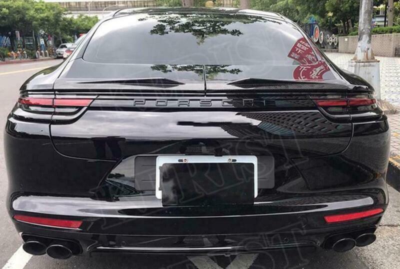 Carbon fiber rear boiler for Porsche for Panamera 971 2017 - 2019 rear wing