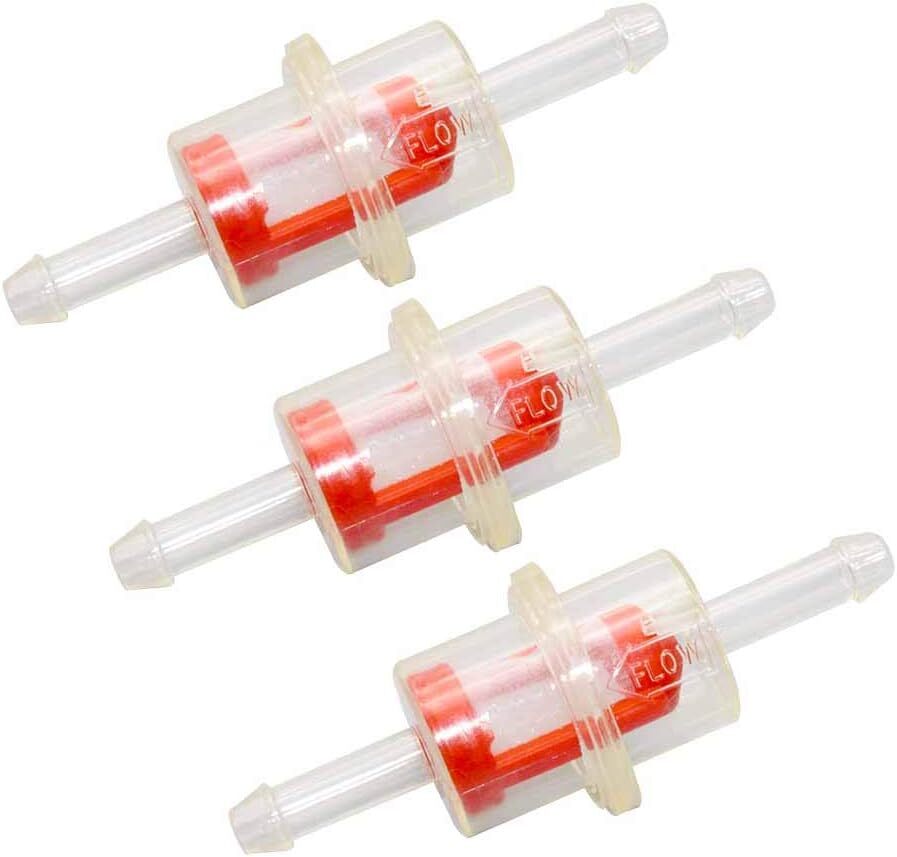 0109-579 414119400 3/16 1/4 Inline Gas Fuel Filter Cleaner for Polaris 440 500