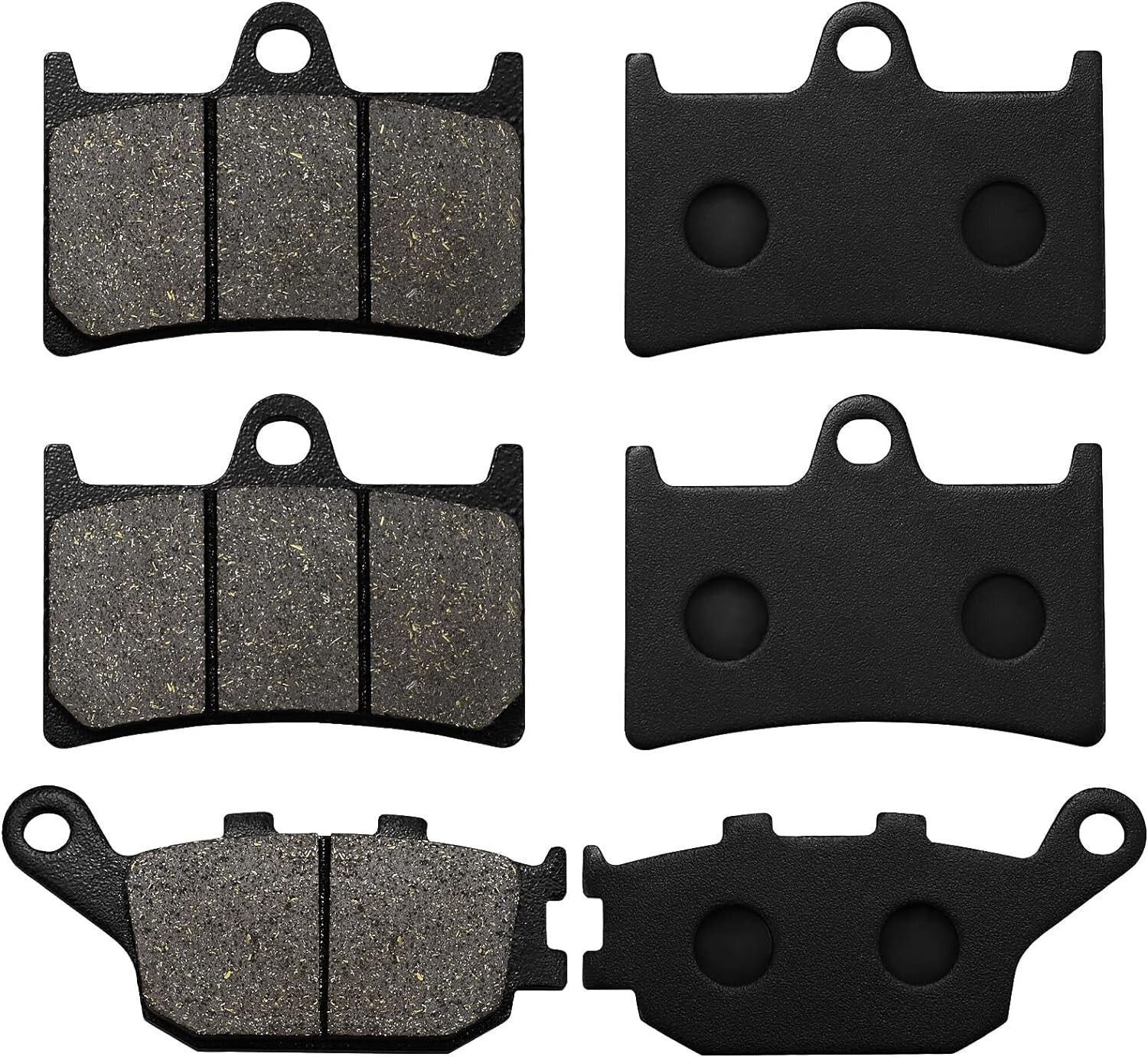 Front Rear Brake Pads Semi-Metal for Yamaha FZ1 YZF R1 R6 2003 Tracer 700 MT09 A