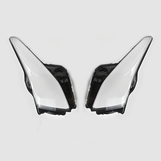 Fit for Cadillac ATS 2013 2014 2015-2018 Replace Headlight Lamp Cover Lens Pair