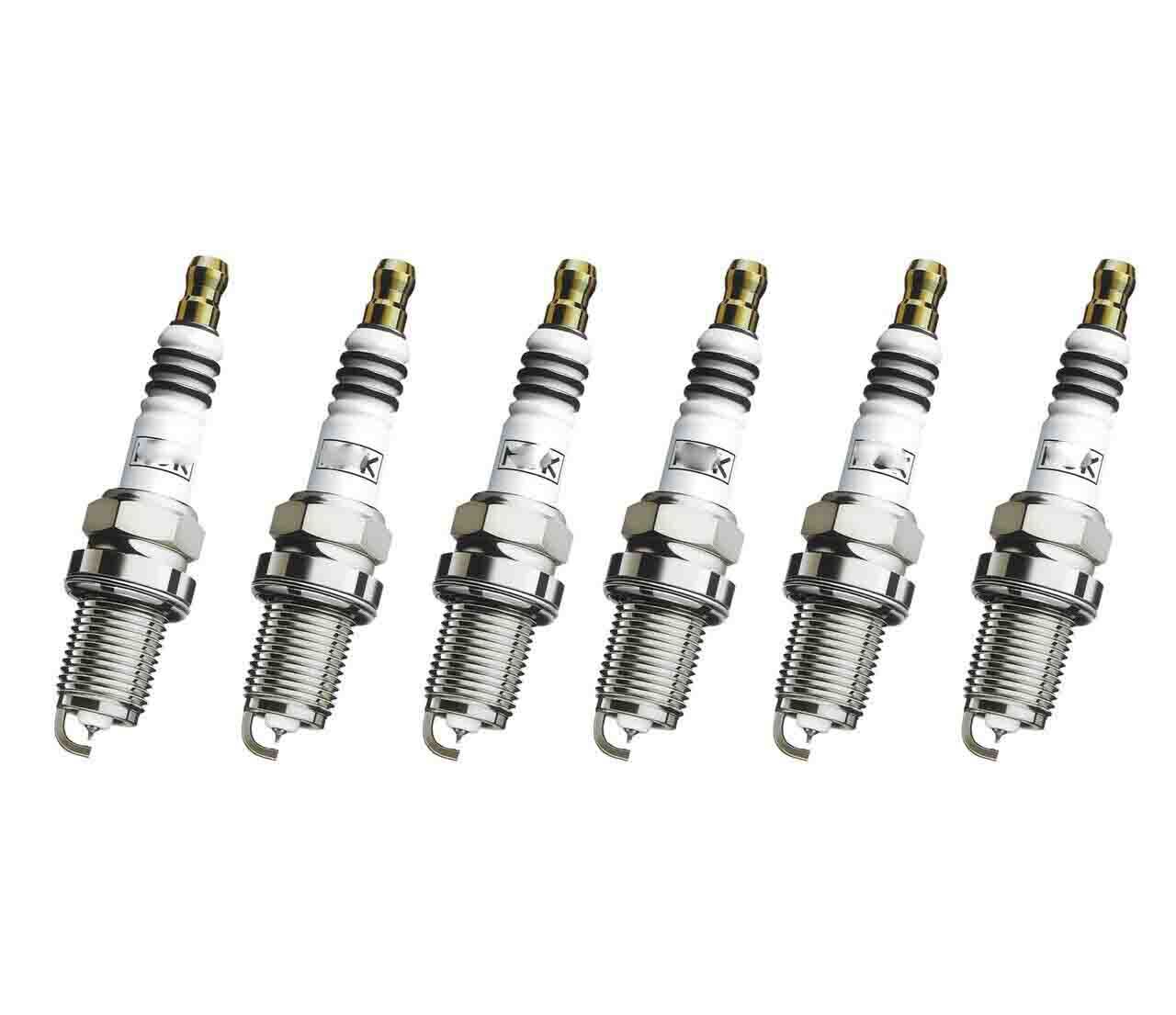 6-pack of new IRIDIUM IX resistive performance power spark plugs BKR5EIX11  5464