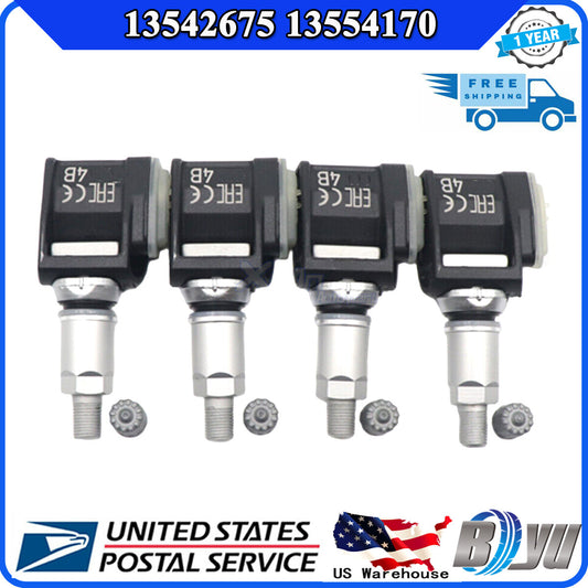13542675 4x new TPMS Tire Pressure Sensors for Cadillac CT4, CT5, for GMC , for Sierra 2500
