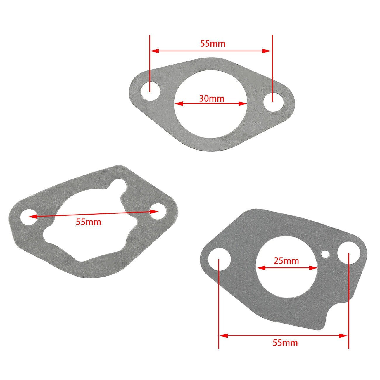 3 Sets Gas Engine Generator Carburetor Gasket Set for Honda GX240 GX270 188