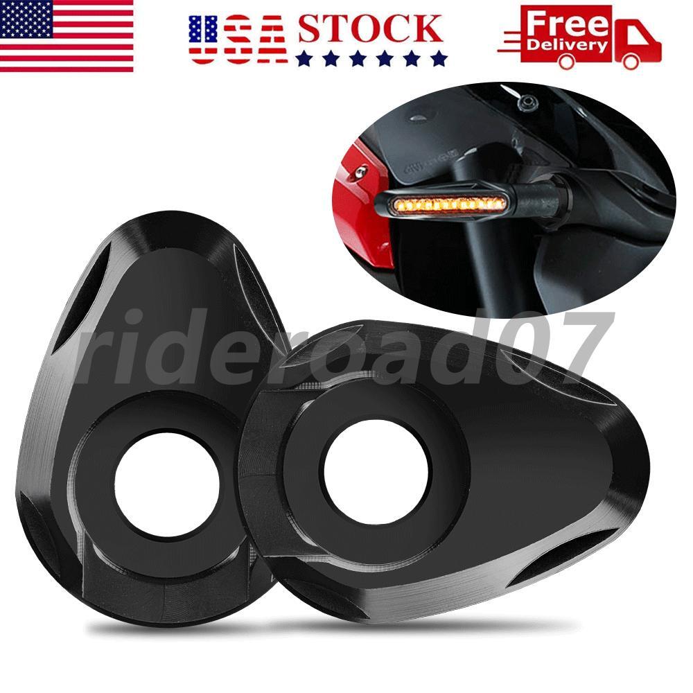 2x Motorcycle Turn Signals Indicator Adapter Spacers for YAMAHA FZ1 MT09 MT07