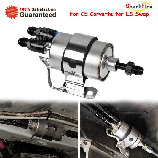 Fuel pressure regulator/filter kit + 6AN AN6 accessories for C5 for Corvette , interchangeable with LS.