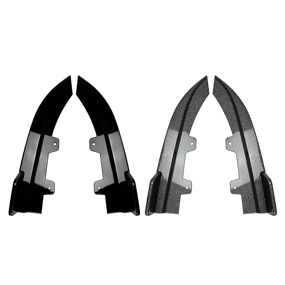 Rear Bumper Lip Wrap Corner Spoiler Cover for BMW 4 Series G22 G23 M Sport 20-23