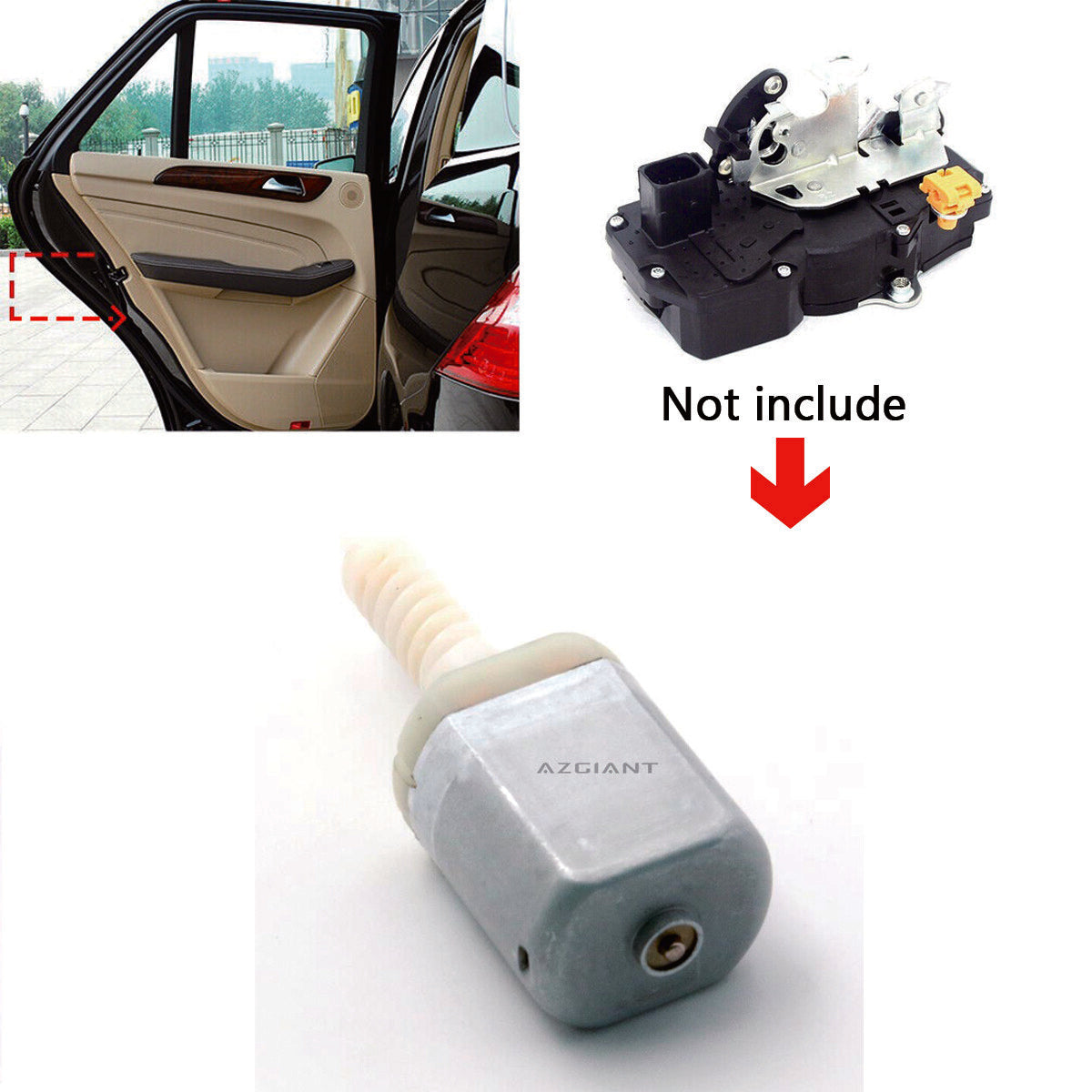 New Central Door Latch Actuator Motor for 2020-2022 for Geely AZKARRA