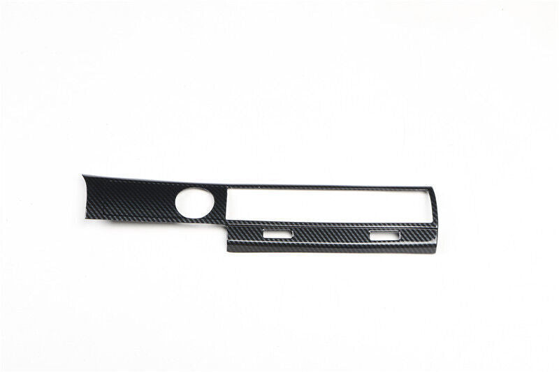 for Audi A6 2008-2011 ABS Carbon Fiber Inner Console Air Outlet Vent Cover Trim