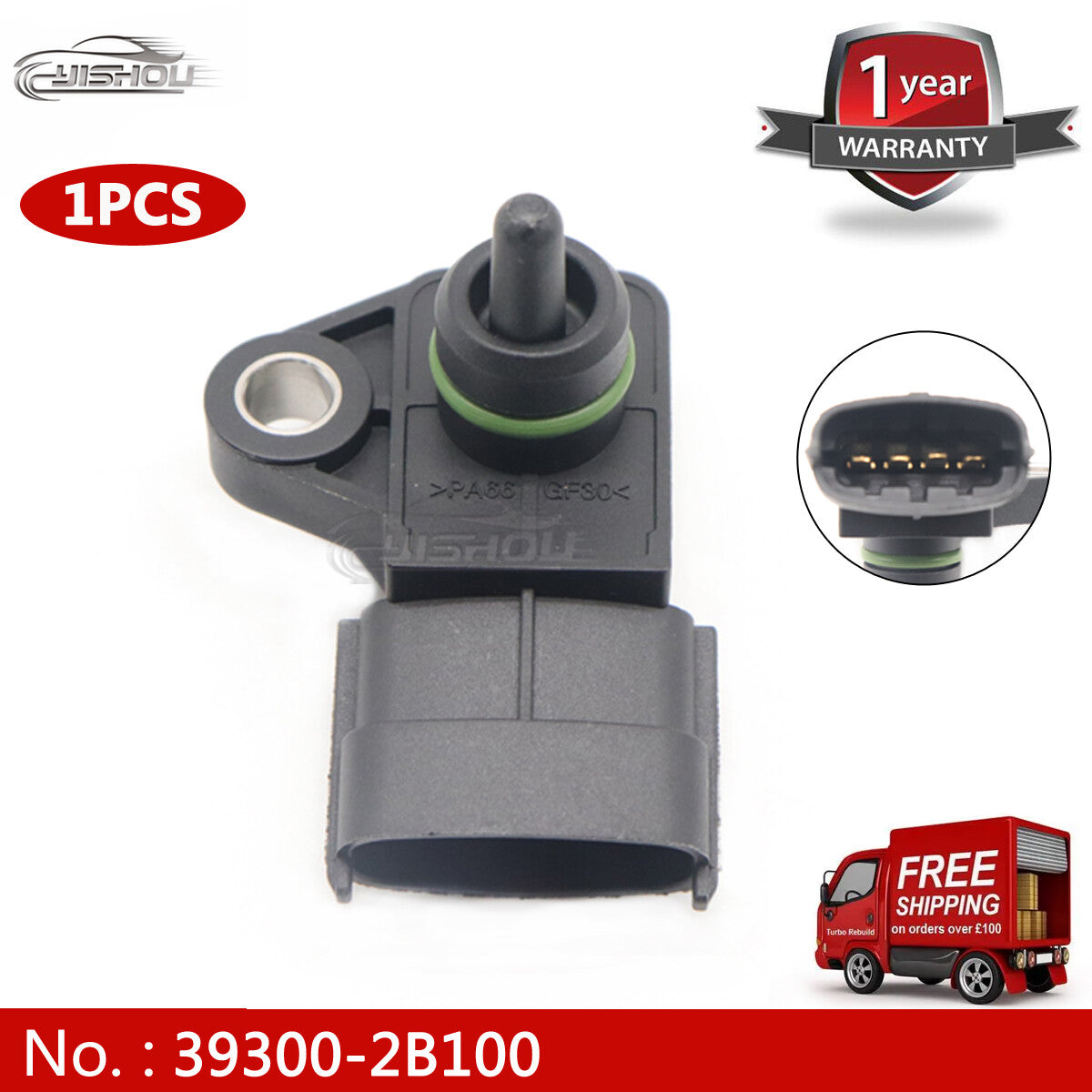 39300-2B000 manifold pressure sensor map sensor suitable for Hyundai for Elantra Sonata for Kia