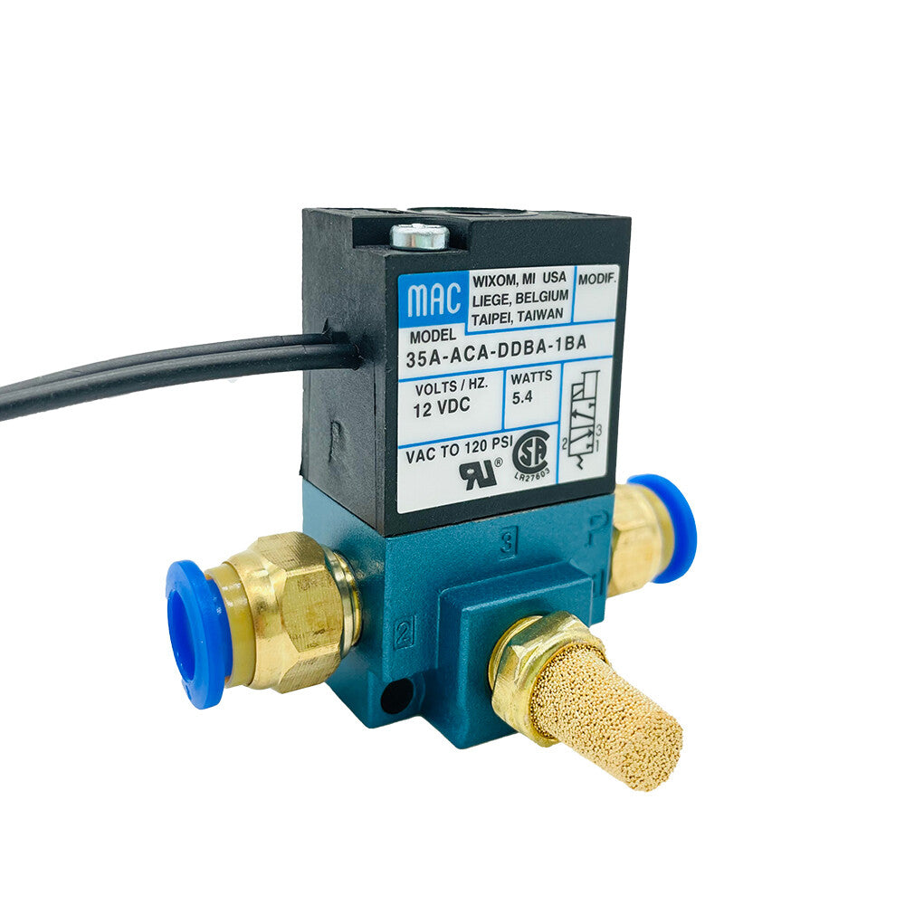 12V 5.4W 3 Port Electronic Boost Control Solenoid Valve For MAC W/ Silencer