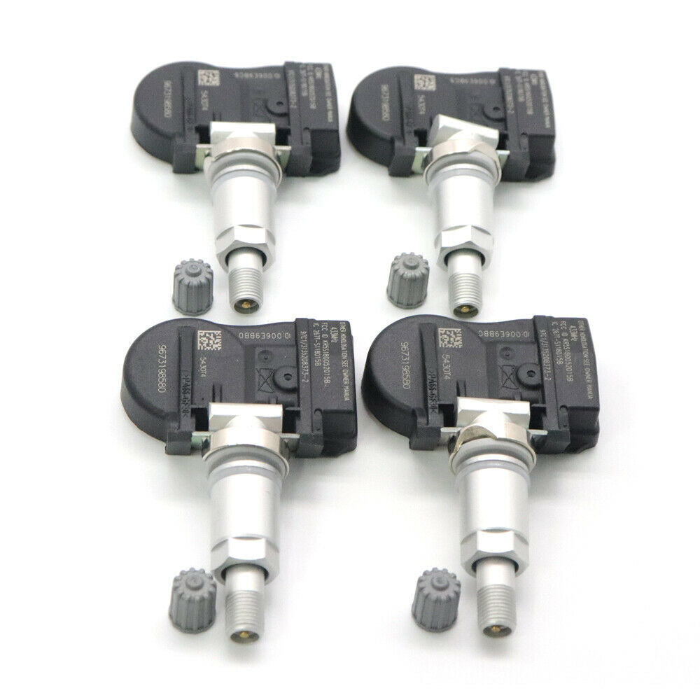 TPMS 5430T4 4Pcs for Peugeot 207 307 for Citroen C4 9673198580 Tire Pressure Sensor