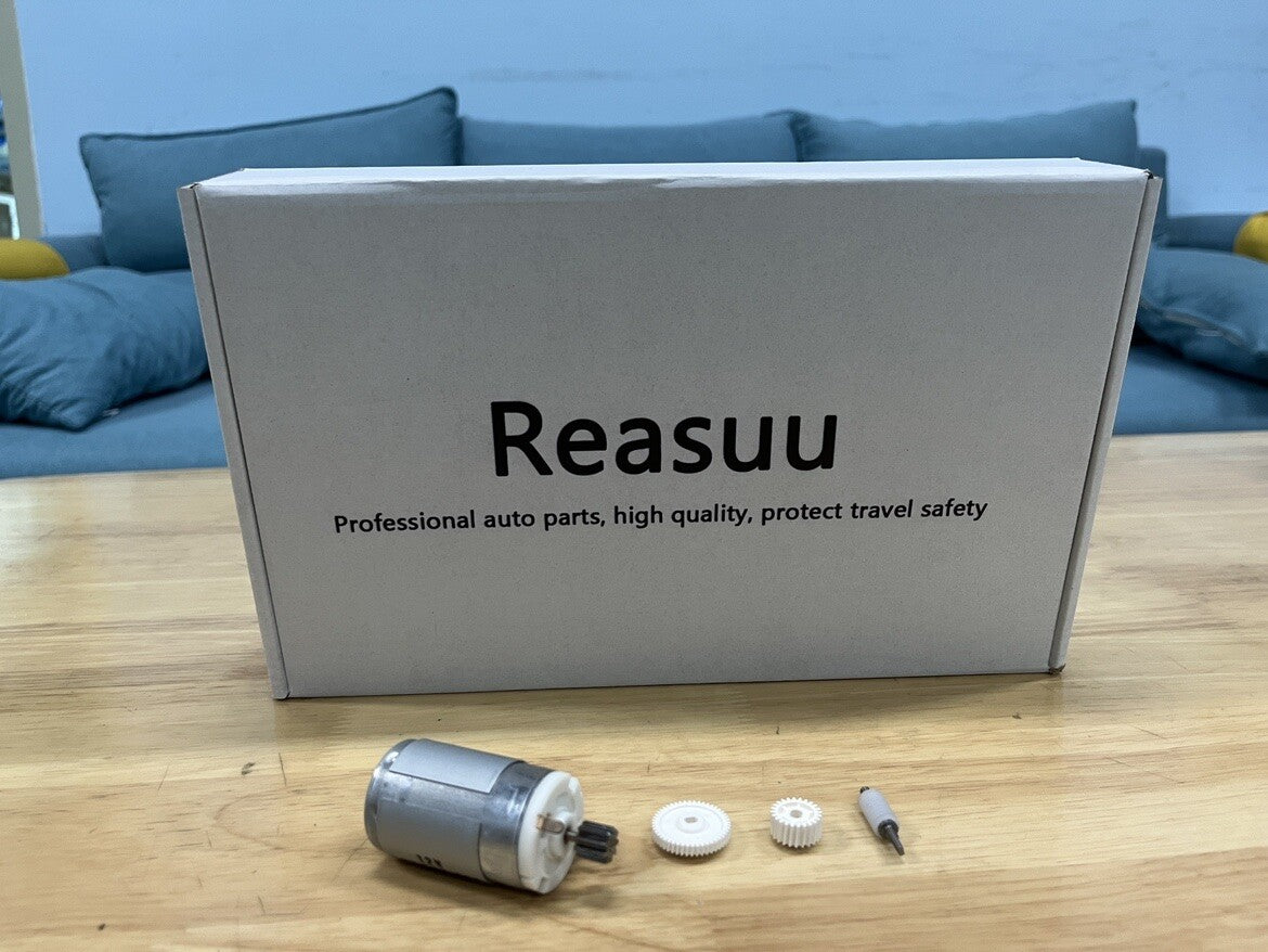 Reasuu Steering Wheel Lock Motor+Gear Repair for Car Vehicles