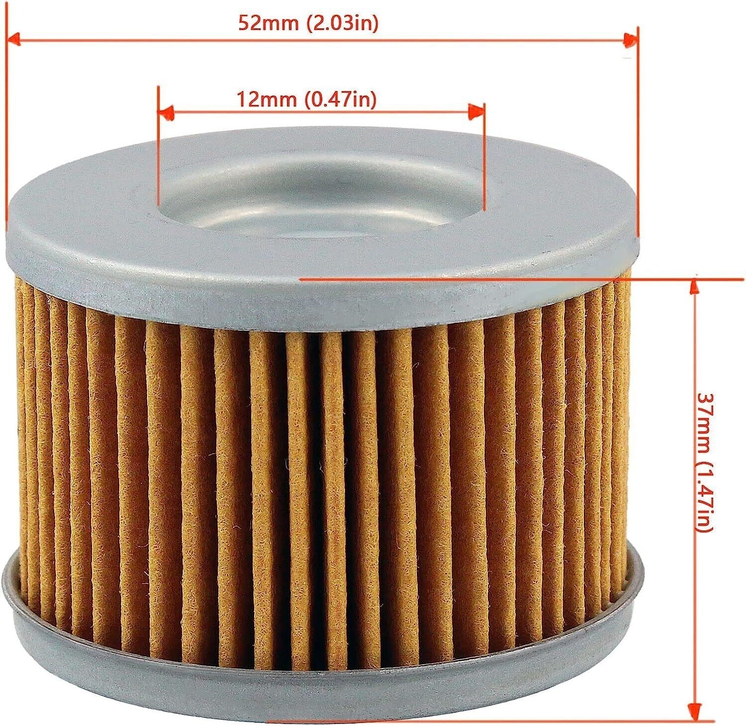 3pcs Oil Filter for Honda CM450 CMX450 CX500 GL500 GL650 XL250R XL350R XL600R