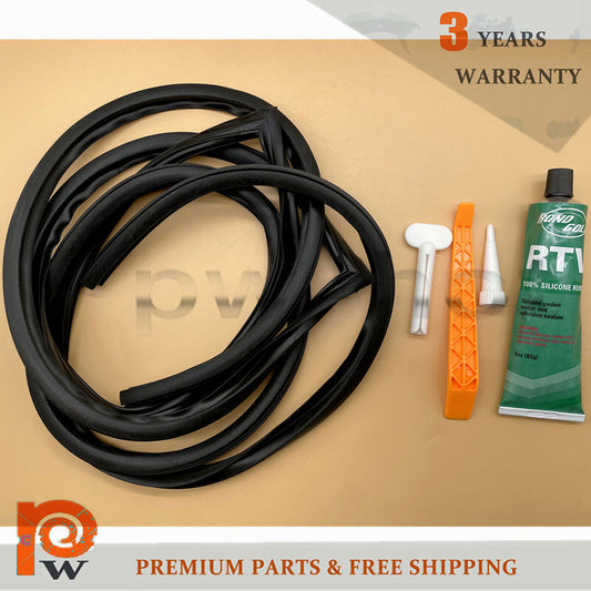 The brand-new rear windshield upper mold seal is suitable for BMW E60 5 Series 525i 530i 528i