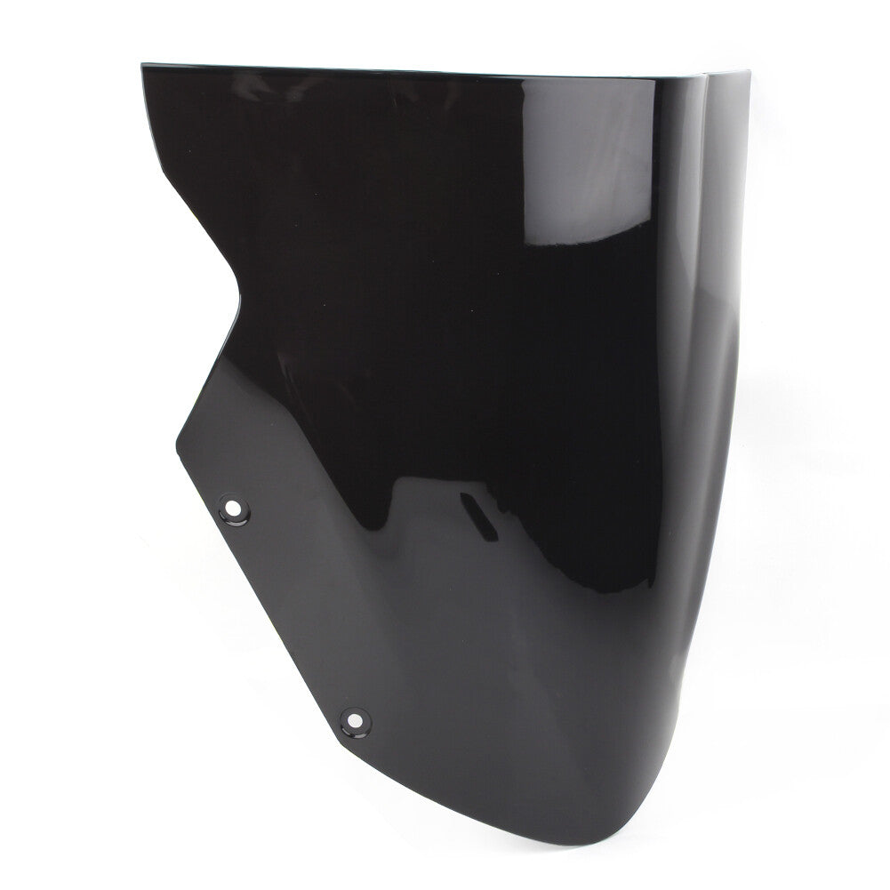 Windscree Windshield Wind Screen Fit for Kawasaki ER-6R ER6F 2009 2010 2011 Black