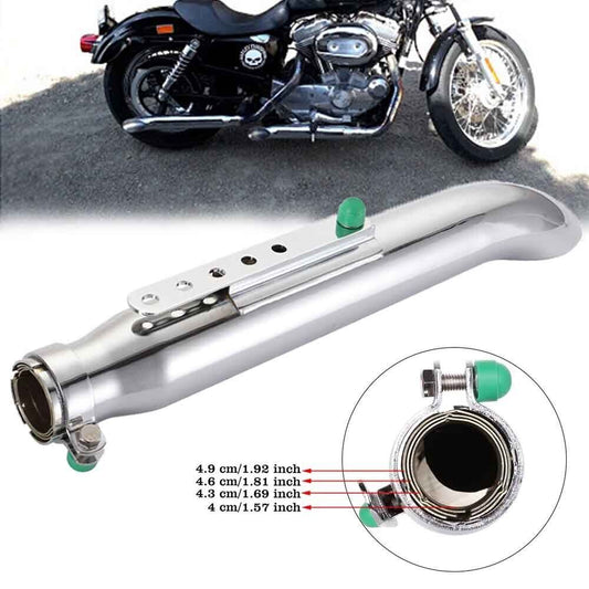20 Universal New Motorcycle Exhaust Pipe Silencer Muffler for Harley Cafe Racer