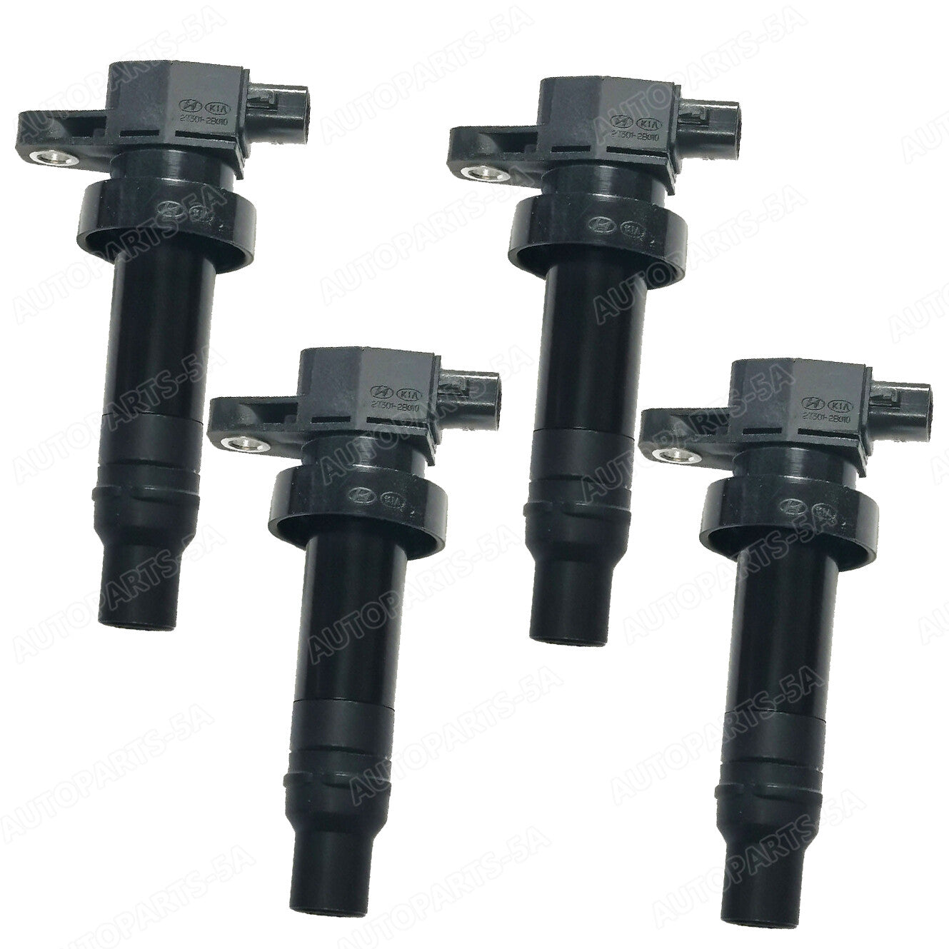 4-Piece Ignition Coil Pack 27301-2B010 for Hyundai for Kia Soul 1.6L 2010/2011