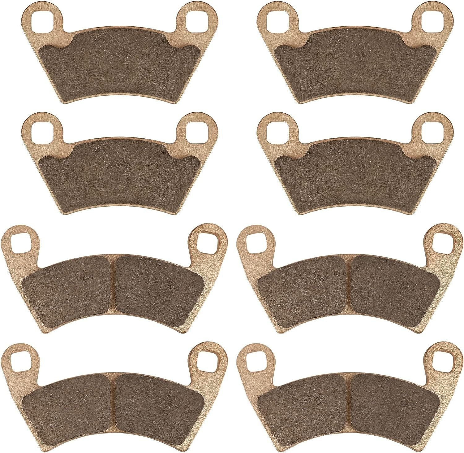 Brake Pads Front and Rear for Polaris Ranger EV 2010-2015 RZR 800 900 XP Brutus