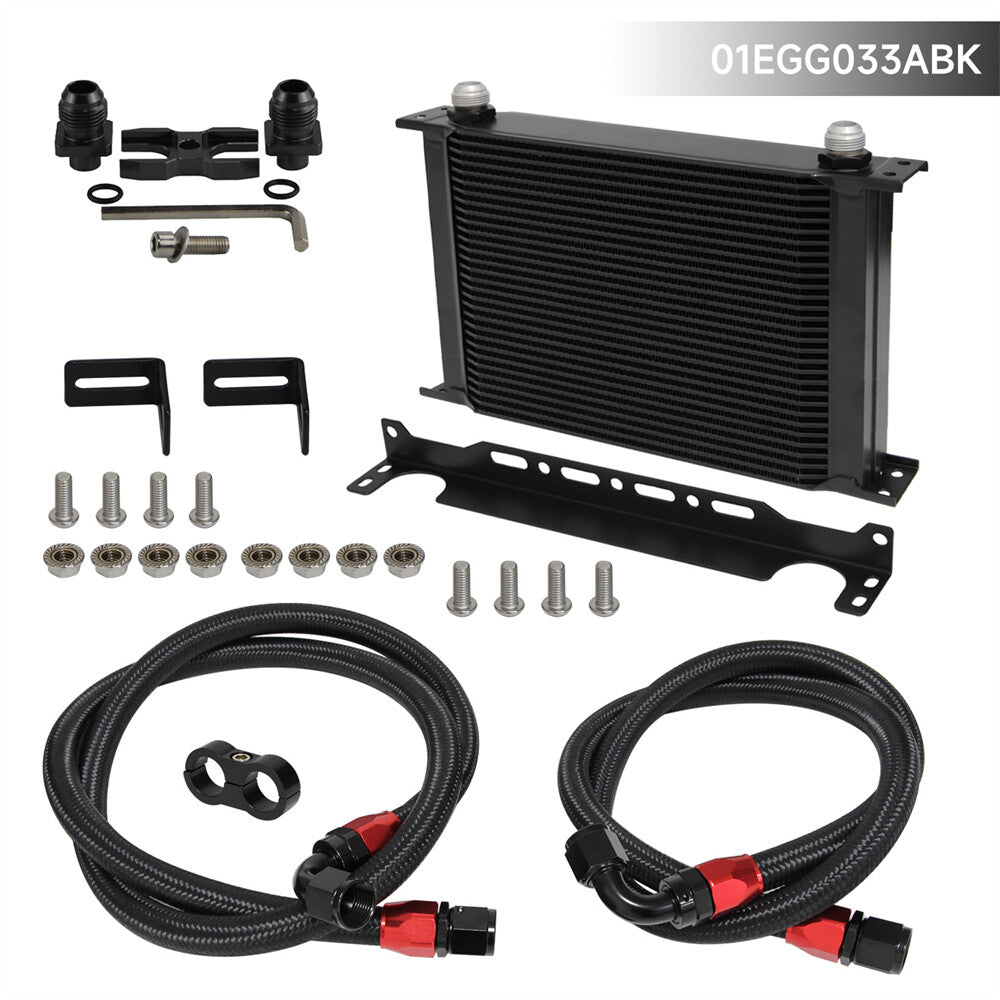 30 Row AN10 Oil Cooler Kit for BMW E82 135i E36 M3-Euro E46 M3 E90 E92 E93 335i
