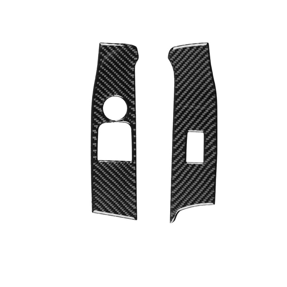 Carbon Fiber Front Window Control Cover Trim for Toyota Supra A90 2019-2022