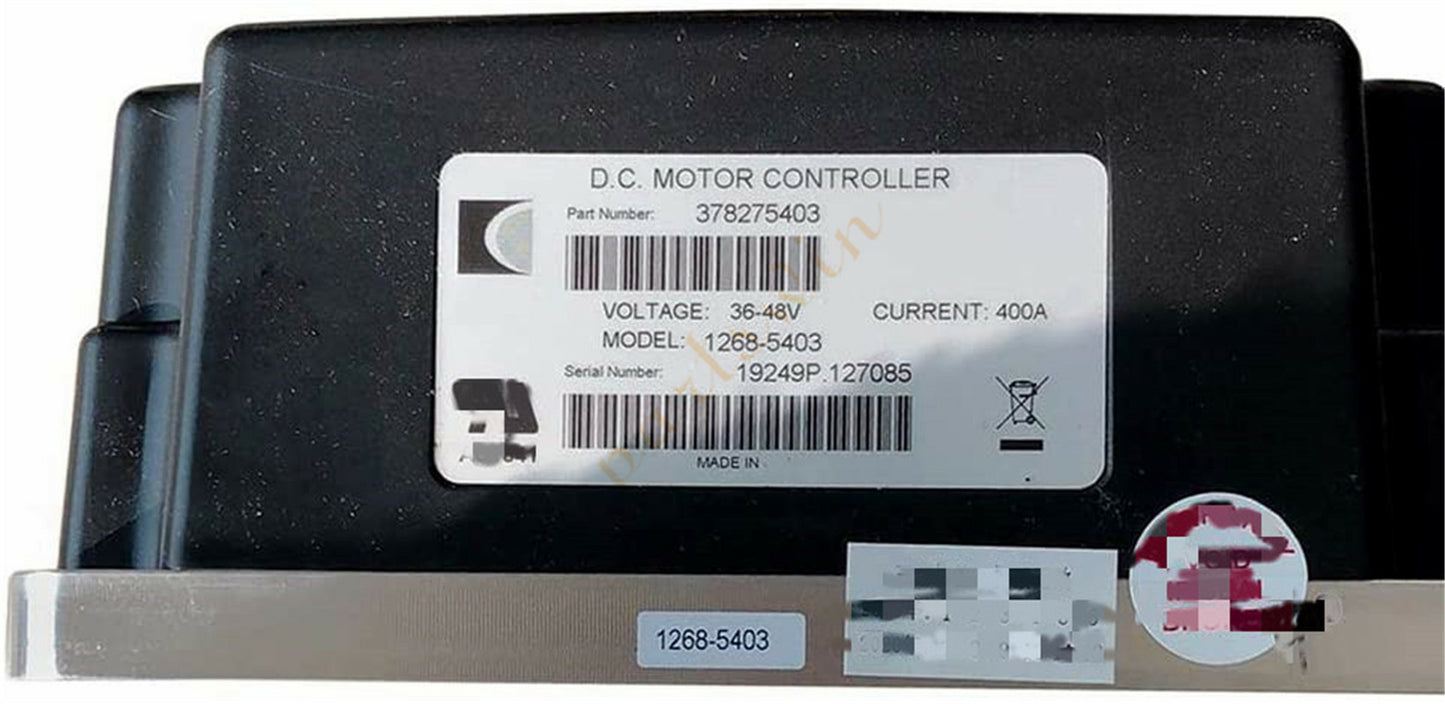 1268-5403 Programmable DC SepEx Motor Controller 400A 36V/48V Suitable for CURTIS IP67