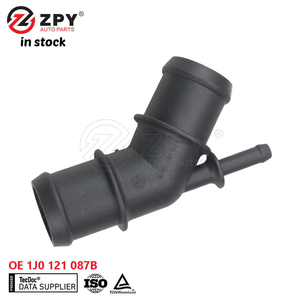 ZPY for VW for Jetta for Passat Beetle EOS Radiator Coolant Hose Connector 1J0121087B