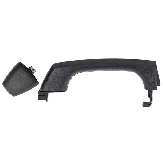Front or Rear Exterior Outside Door Handle Cap Black Replacement For H3 H3T