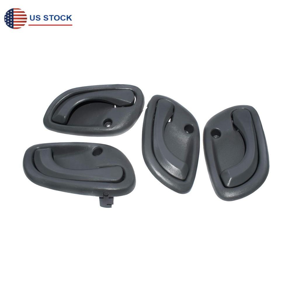 Dark Grey Interior Door Handle Kit for Chevrolet Tracker 1999-2004