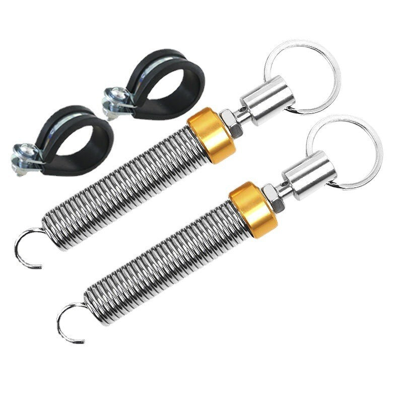 2 car lift springs for trunk lids, adjustable automatic trunk lid.