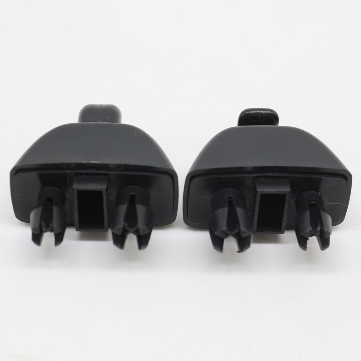 2-Pack Black Sun Visor Support Clips 6R0857561Y20 for 2012-2015 for Volkswagen for Passat