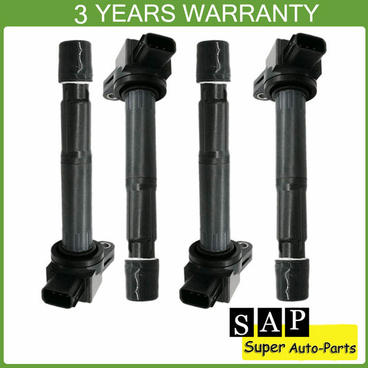 4X Ignition Coil for Honda for Civic Accord Element CR-V for Acura CSX 30520PNA007 UF311