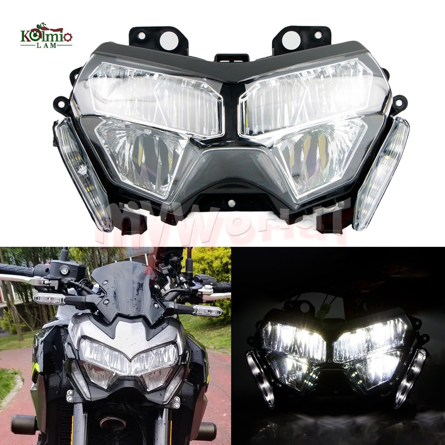Fit for KAWASAKI Z900 2020- 2023 21 22 Lndicator Light Headlight Front Lighting
