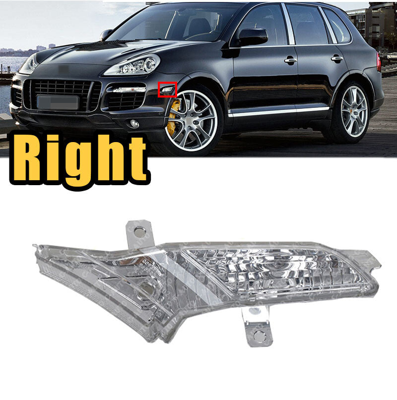 Right-side transparent plastic front marker light for Porsche for Cayenne 2008