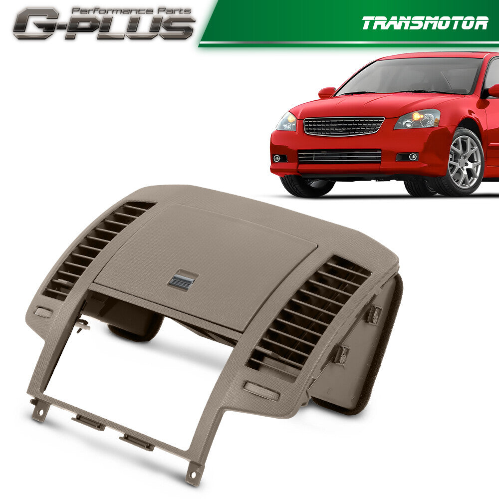 Suitable for 05-06 for Nissan Altima Center Dash radio bezel storage Cubby Vent brown
