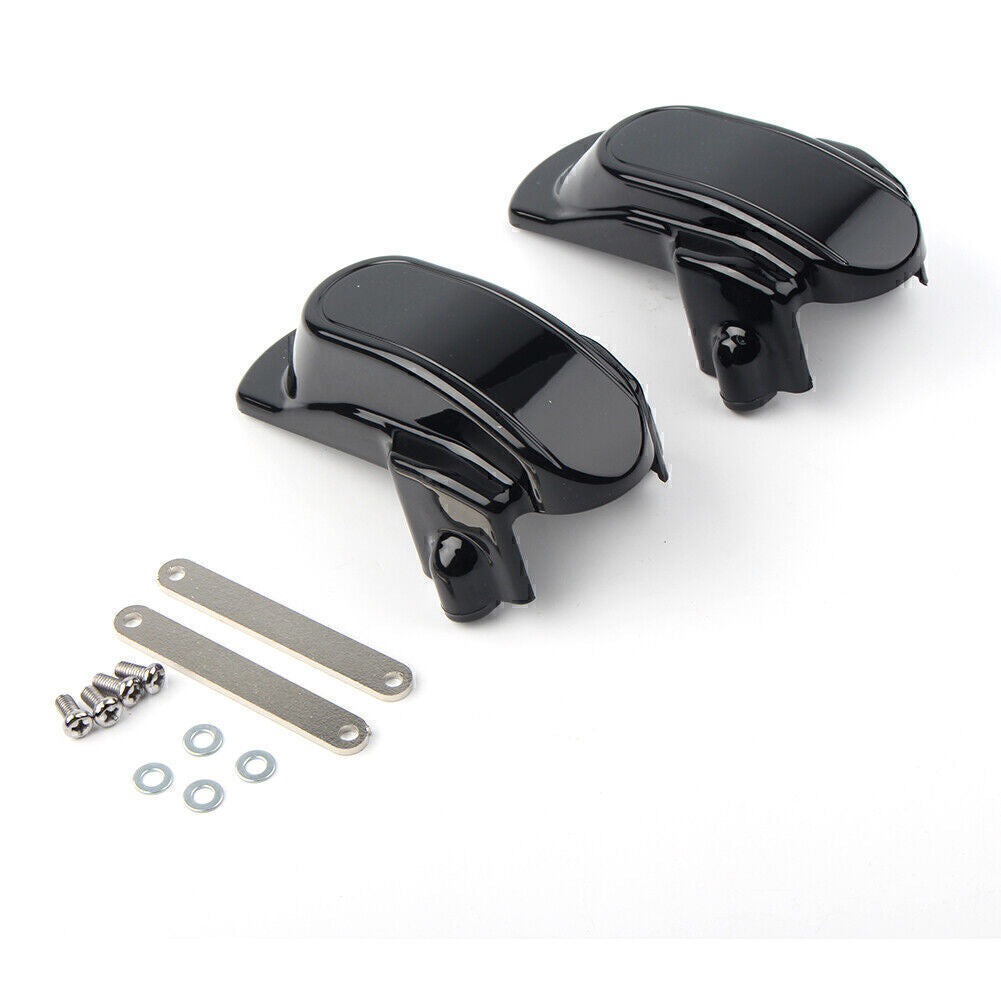 Rear Frame Axle Covers Fit for Harley Dyna Super Glide FXDF Fat Bob FXDB FXDL Black