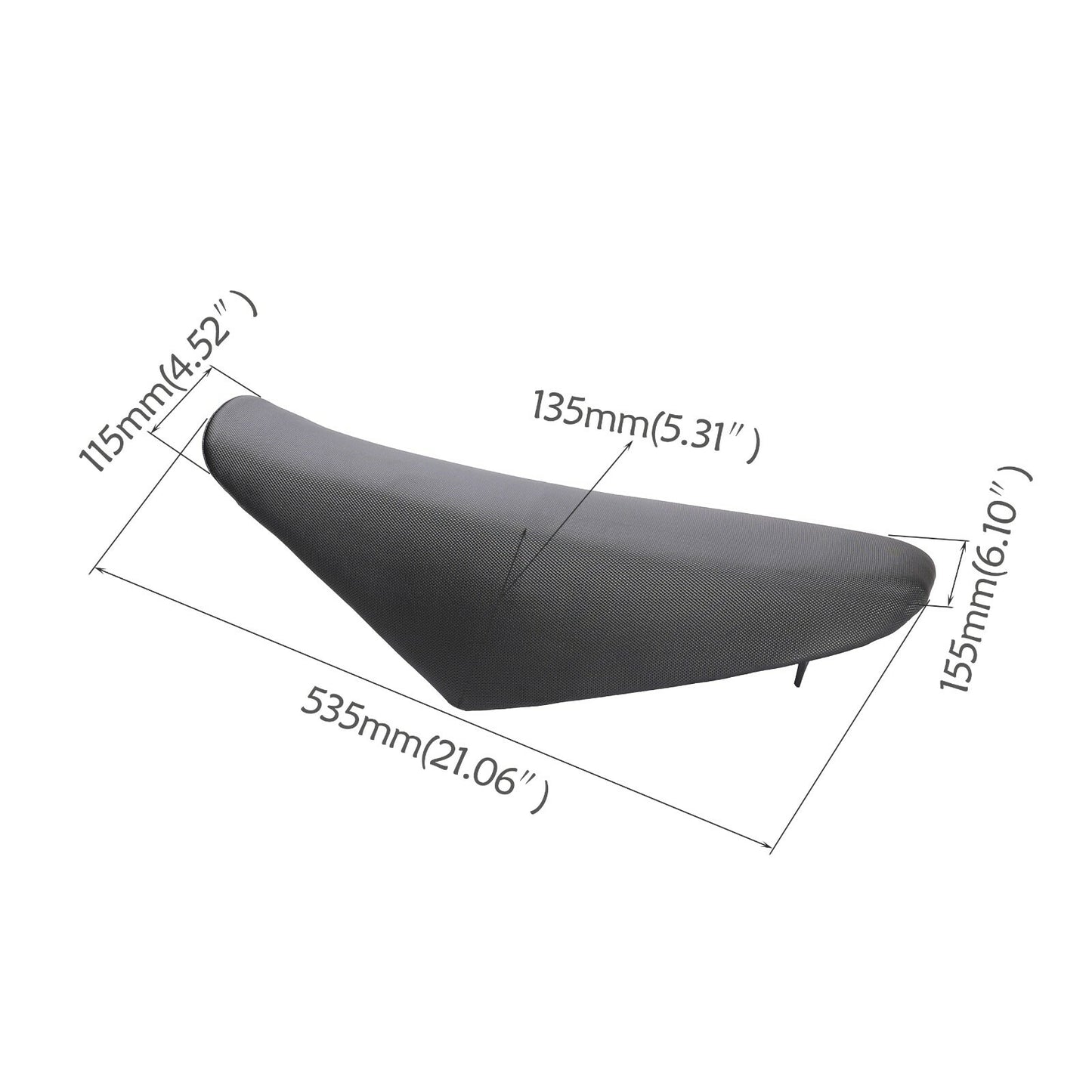 Fuel tank rectifier, plastic fender for seat suitable for 140cc and 150cc Dirt bicycles and motorcycles - CRF70
