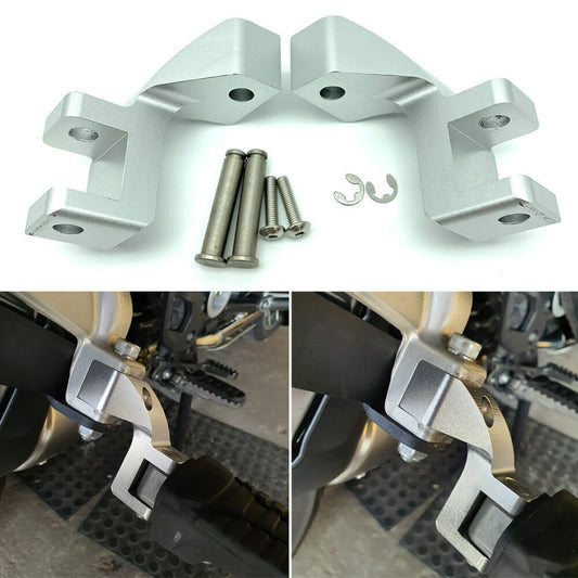 Motorcycle Foot Peg Passenger Footpeg Lowering Kit for BMW R1200GS LC ADV 13-18