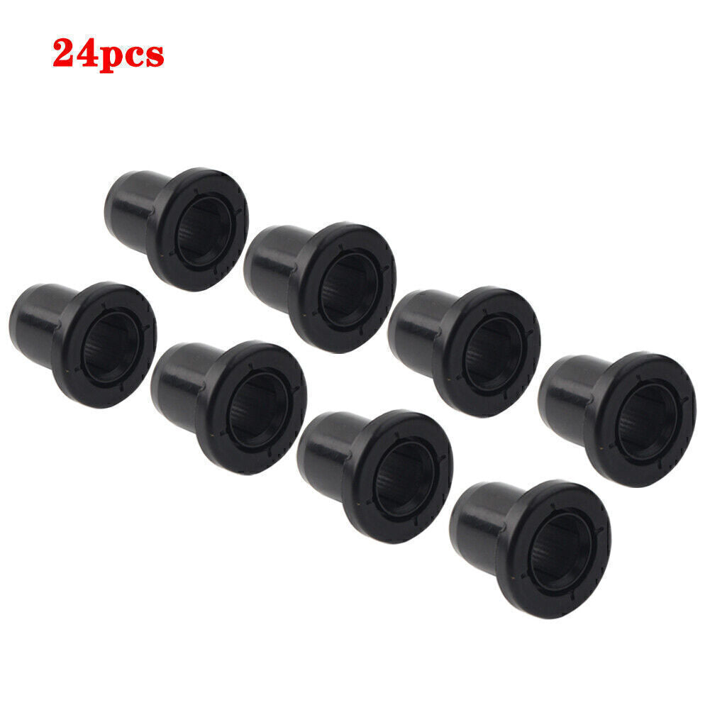 24 A-Arm Bushing Kit Fit for Polaris 5439874 5436832 RZR XP 900 Front Rear