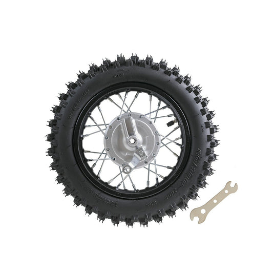 10-inch rear wheel, 80/100-10 rim, 1.6x12, suitable for Honda CRF50 XR50 SSR Dirt Pit bicycles.