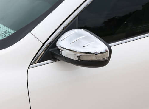 Chrome Outer Side Door Mirror Cover Trims ABS for Ford Escape Kuga 2020-2022