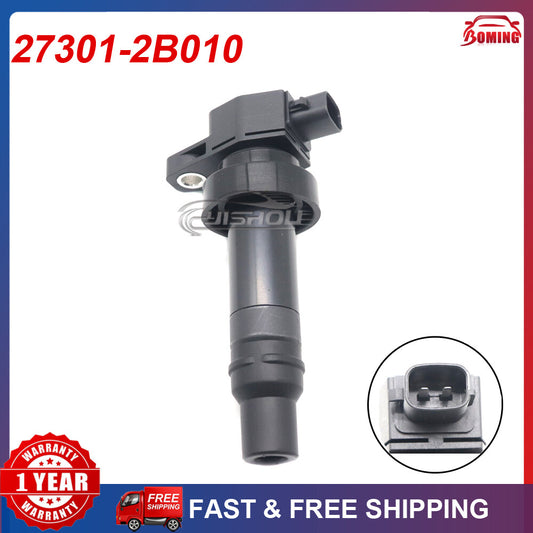 Brand new 27301-2B010 ignition coil suitable for Kia Soul 1.6L L4 and for Hyundai 2010-2011 models. (273012B010-)