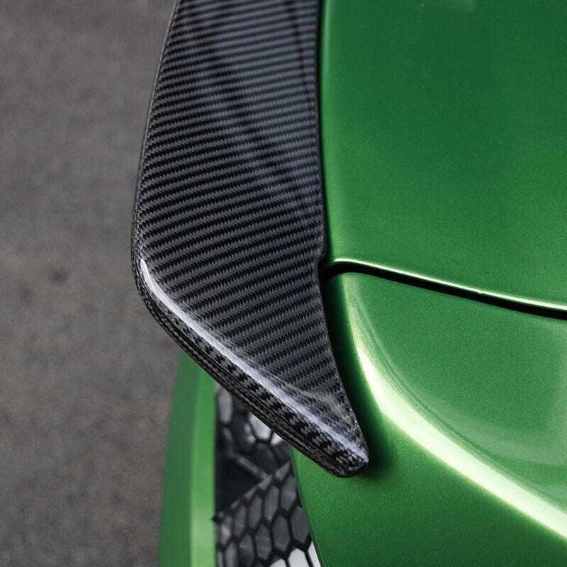 for Ford for Mustang 15-2022 Dry Carbon Fiber Rear Boot Spoiler Wing Flap 1PCS
